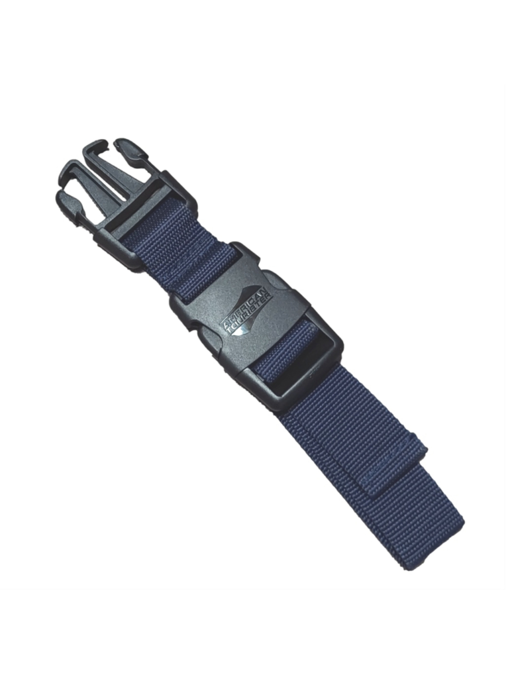 American Tourister Navy Blue Canvas Add-A-Bag Adjustable Attachment 17" Strap